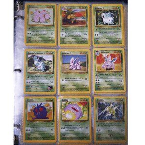 Entire Binder of 142 Lightly Played Pokemon Cards! (142 cards total)